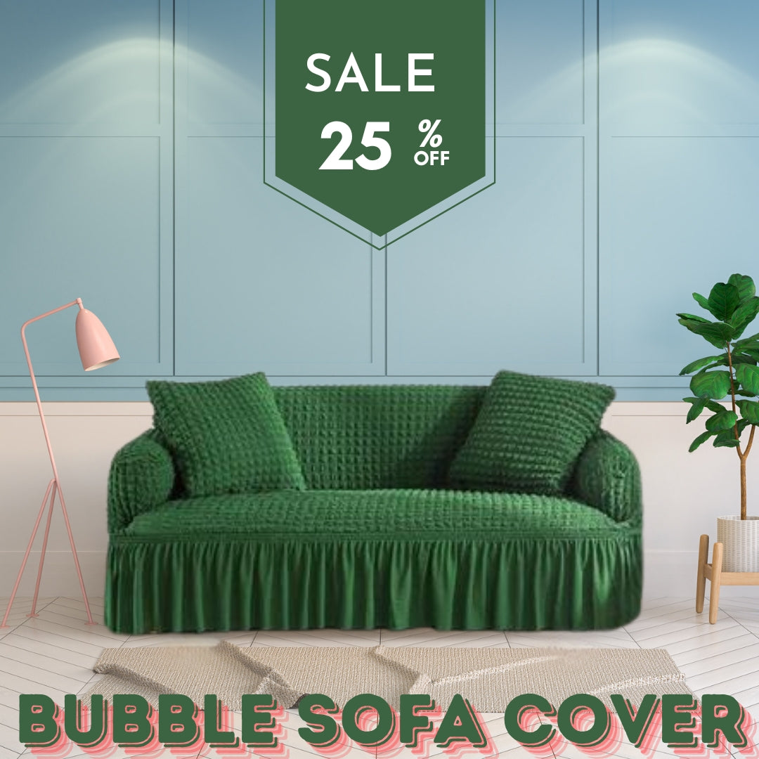Frill Style Bubble Stuff Sofa Cover