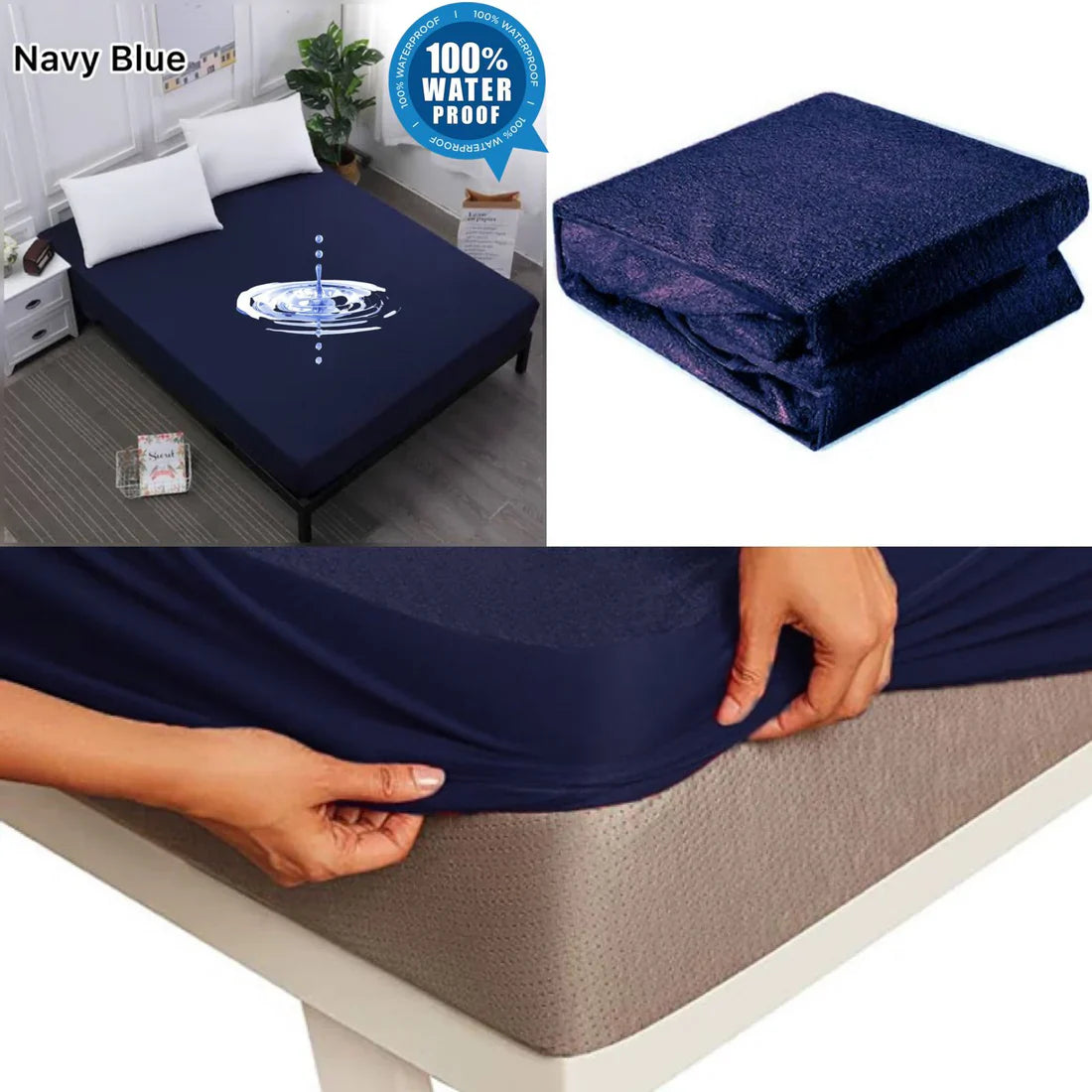 Terry Cotton Mattress Protector