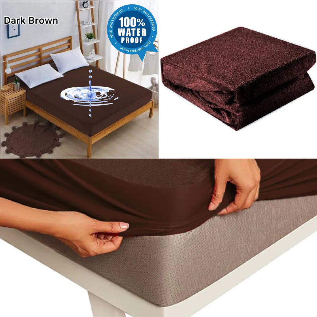 Terry Cotton Mattress Protector