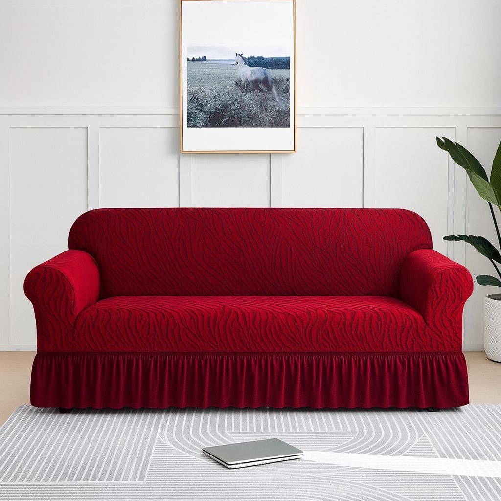 ZEBRA VALVET SOFA COVER NEW