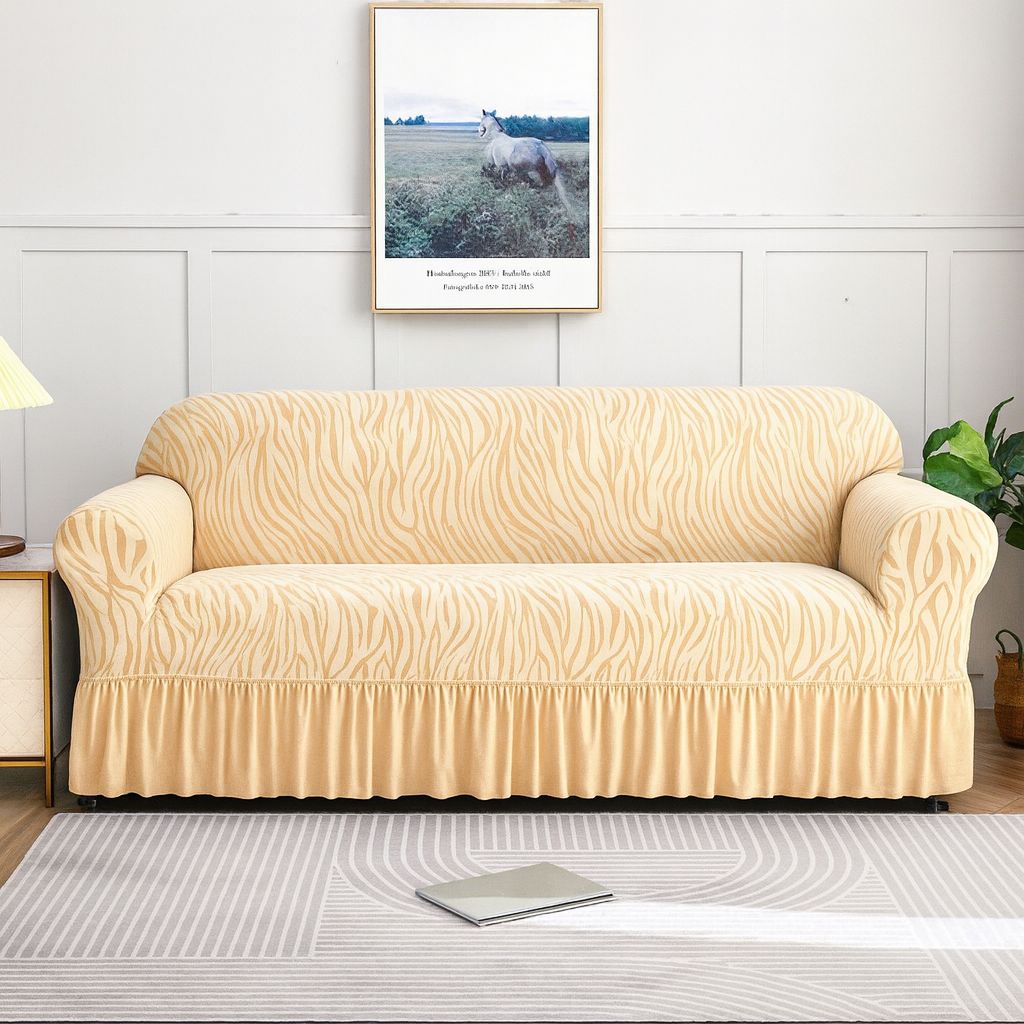 ZEBRA VALVET SOFA COVER NEW