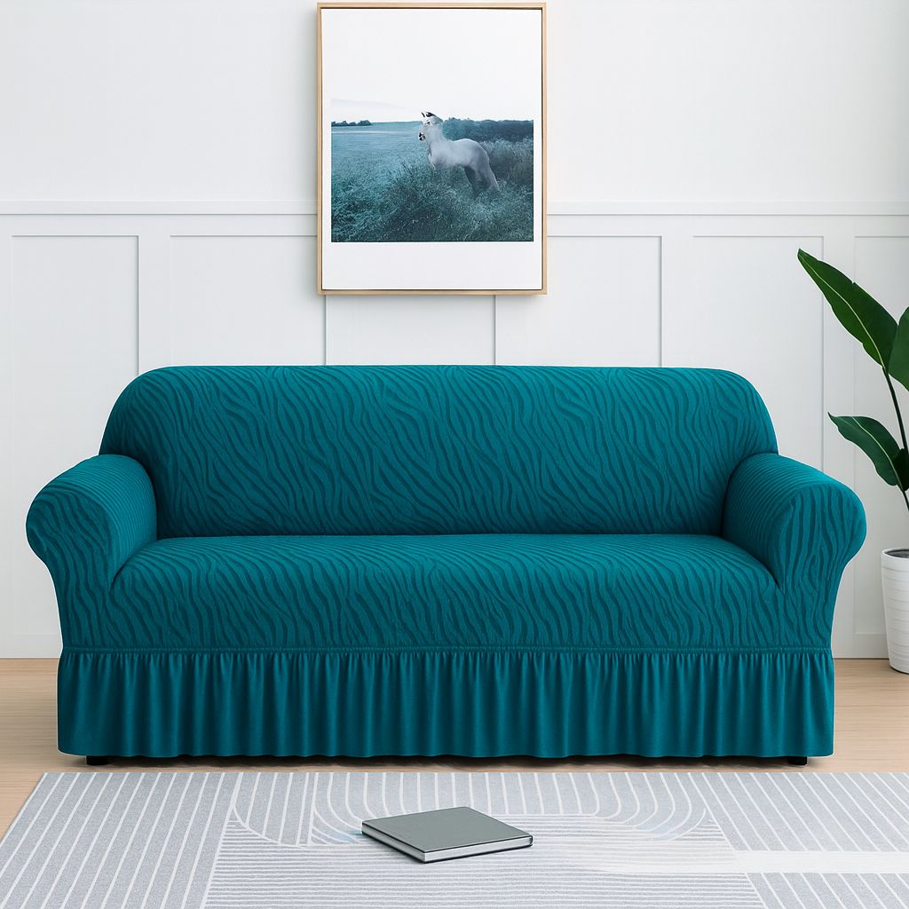 ZEBRA VALVET SOFA COVER NEW